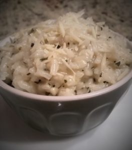 Parmesan Risotto- finished
